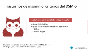 26- Diagnóstico y evaluación del insomnio